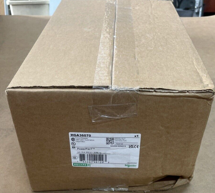 Square D HGA36070 3 Pole Circuit Breaker