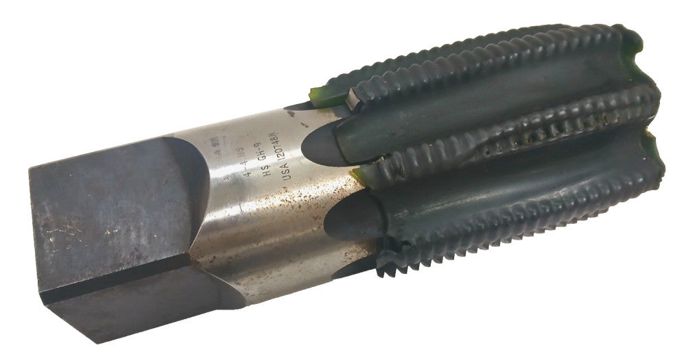 TAPCO CUTTING TOOLS THREAD TAP 4-4 NS HS GH-9 BOTTOMING 8 FLUTE OAL 11"