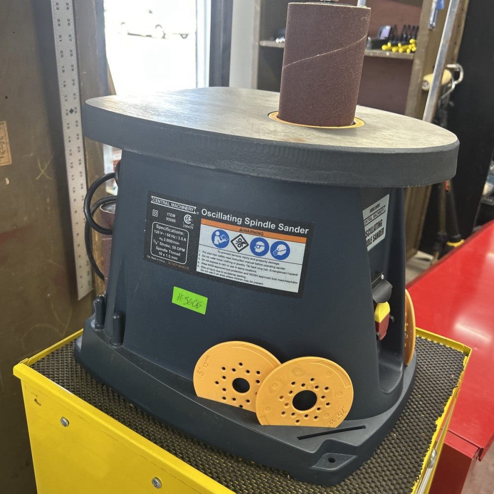 Central Machinery Oscillating Sander MODEL 95088 MOTOR 1/2 HP 120V