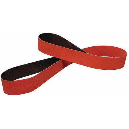 3M Cubitron 7010363531 Sanding Belt, 6 In W, 48 In L, Coated, Ceramic, 120