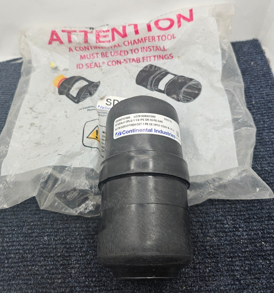 Continental Industries SDR 10: Compression IPS Polyethylene End Cap