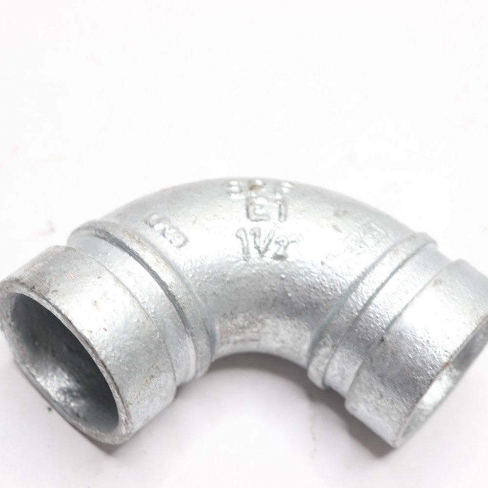 SPF Elbow 90-Degree Grooved Silver 1-1/2" E1