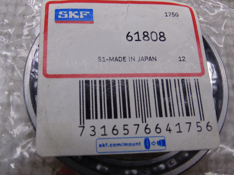 SKF 61808 BEARING NEW