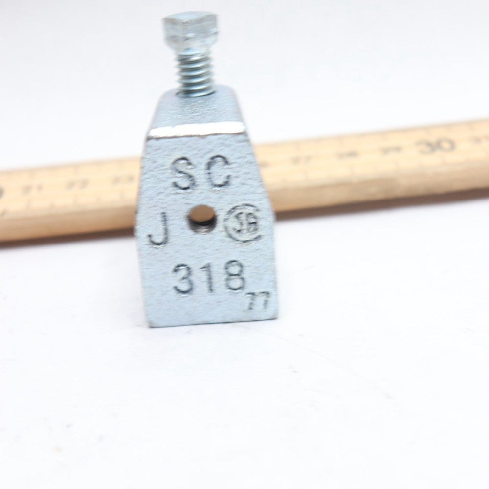 Steel City Superstrut Beam Clamp Galvanized Steel 318