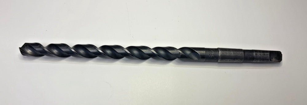 REPUBLIC 11/16" #2 MORSE TAPER SHANK DRILL BIT, OAL 12-5/8"