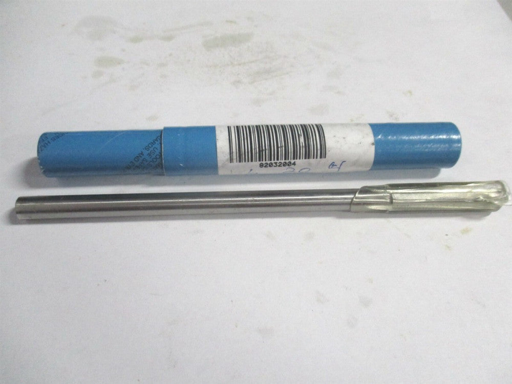 (2400.320) 0.32" x 1-1/2" x 6" Straight Shank Carbide-Tipped 4Fl Chucking Reamer