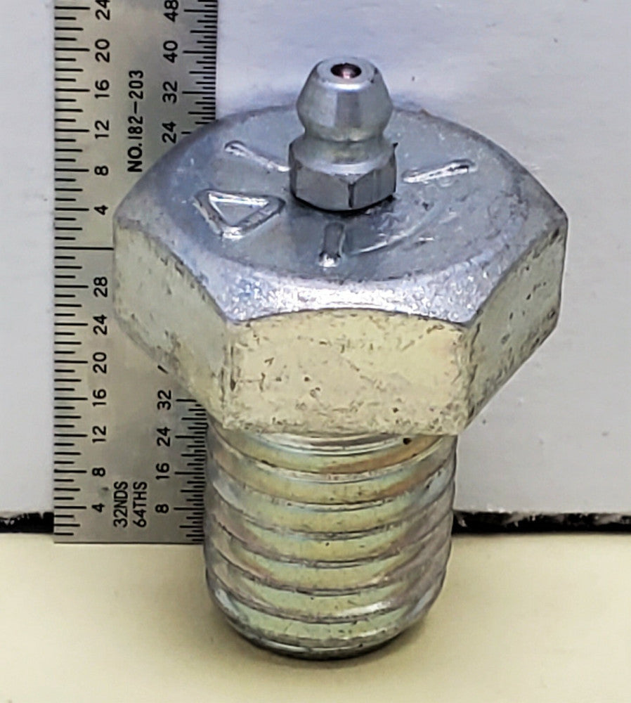 3/4"-10 x 1" Zerk Grease Fitting HEX CAP SC GR 5 [OF20] 