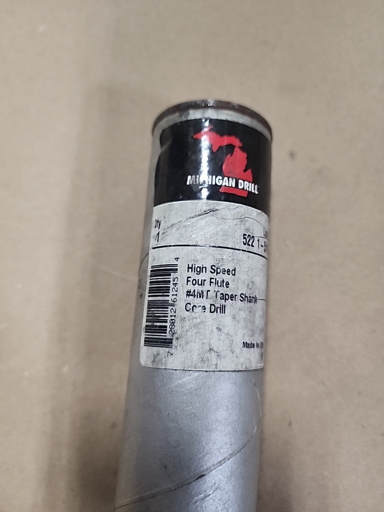 Michigan Drill, 522-1 5/16, 1 5/16" Taper Shank Core Drill