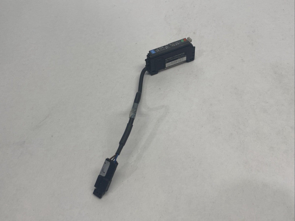 Keyence FS-M1 Fiber Amplifier Main Unit, NPN, NO COVER/DOOR