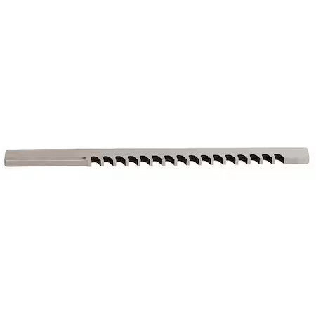 Hassay Savage Co 10720 Keyway Broach, W 1 In, Cut L 5-3/16 In