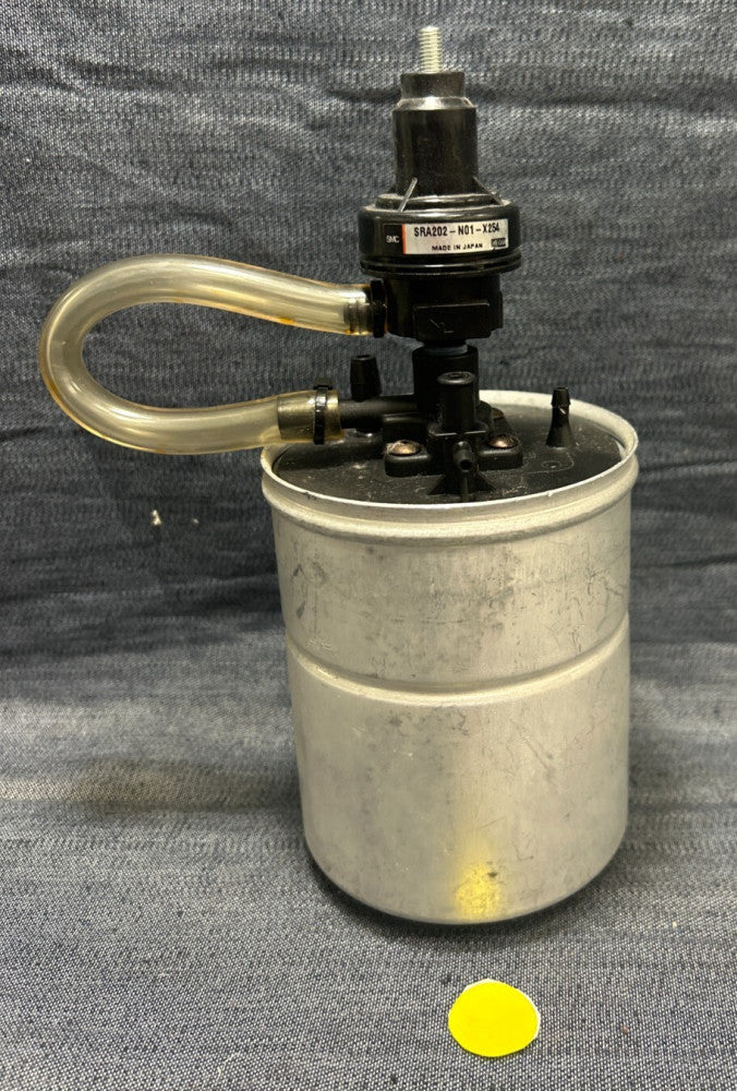 INVACARE 02 CANISTER  4-1/8" X 3-1/2"  W/SMC REGULATOR SRA202-N01-X254