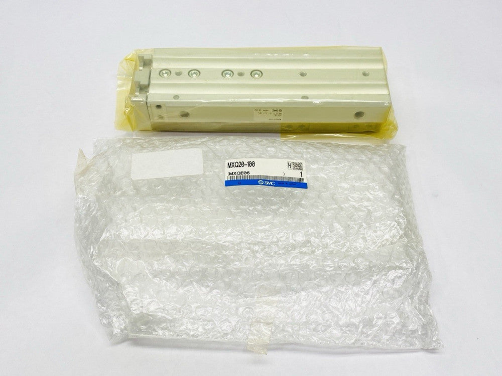 SMC MXQ20-100 Pneumatic Guided Slide Table 20mm Bore 100mm Stroke
