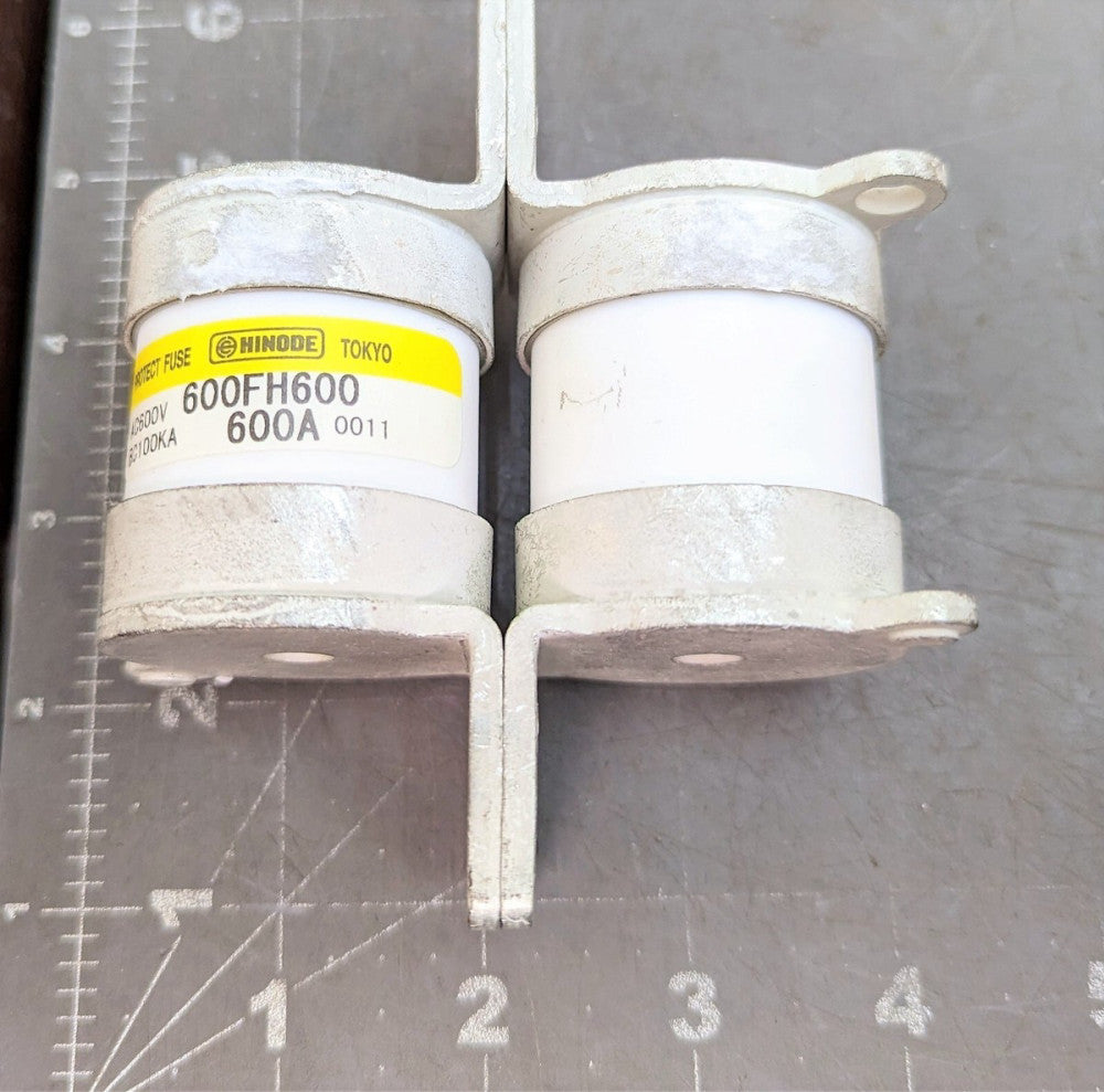 600FH600 HINODE Fuse NEW 600 Amp 600 Volts [C7S4]