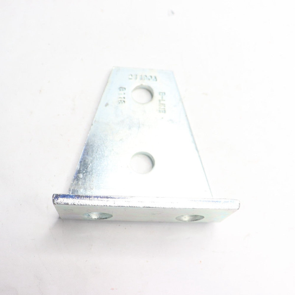 Bline Strut Channel Gusseted Shelf Bracket Carbon Steel 4 Hole 1/2" Bolt B118