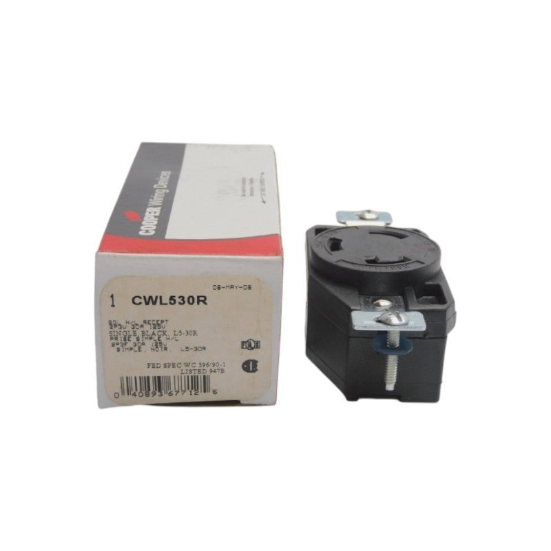 COOPER CWL530R 125V 30A NSMP