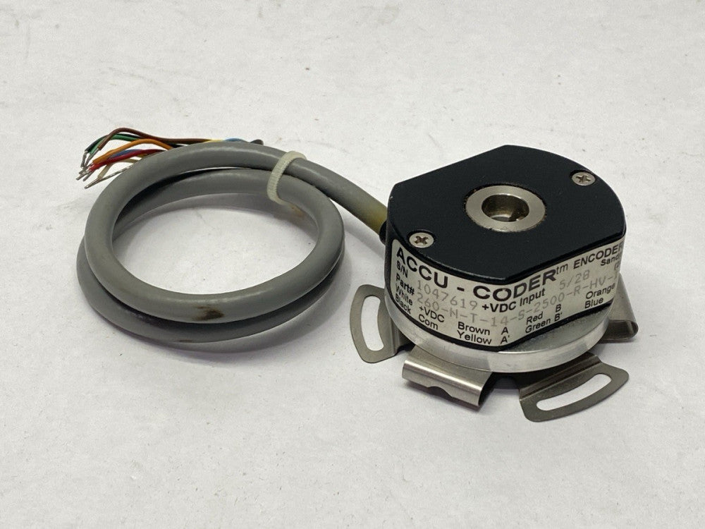 Encoder Products 260-N-T-14-S-2500-R-HV-1-S-XF-1-N Accu-Coder Rotary Encoder