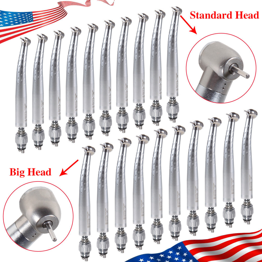 1-10 KaVo Style Dental High Speed Handpiece w/ 4 Hole Quick Coupling Swivel