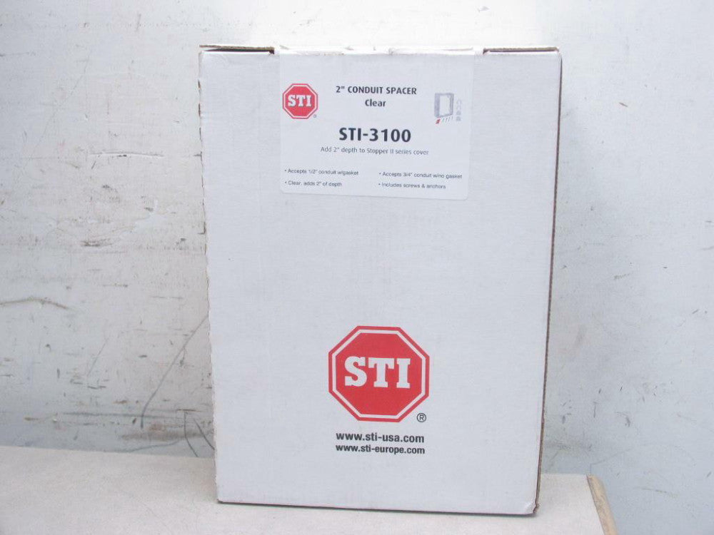 STI STI-3100 Conduit Spacer Clear For Stopper II and Weather Stopper Series