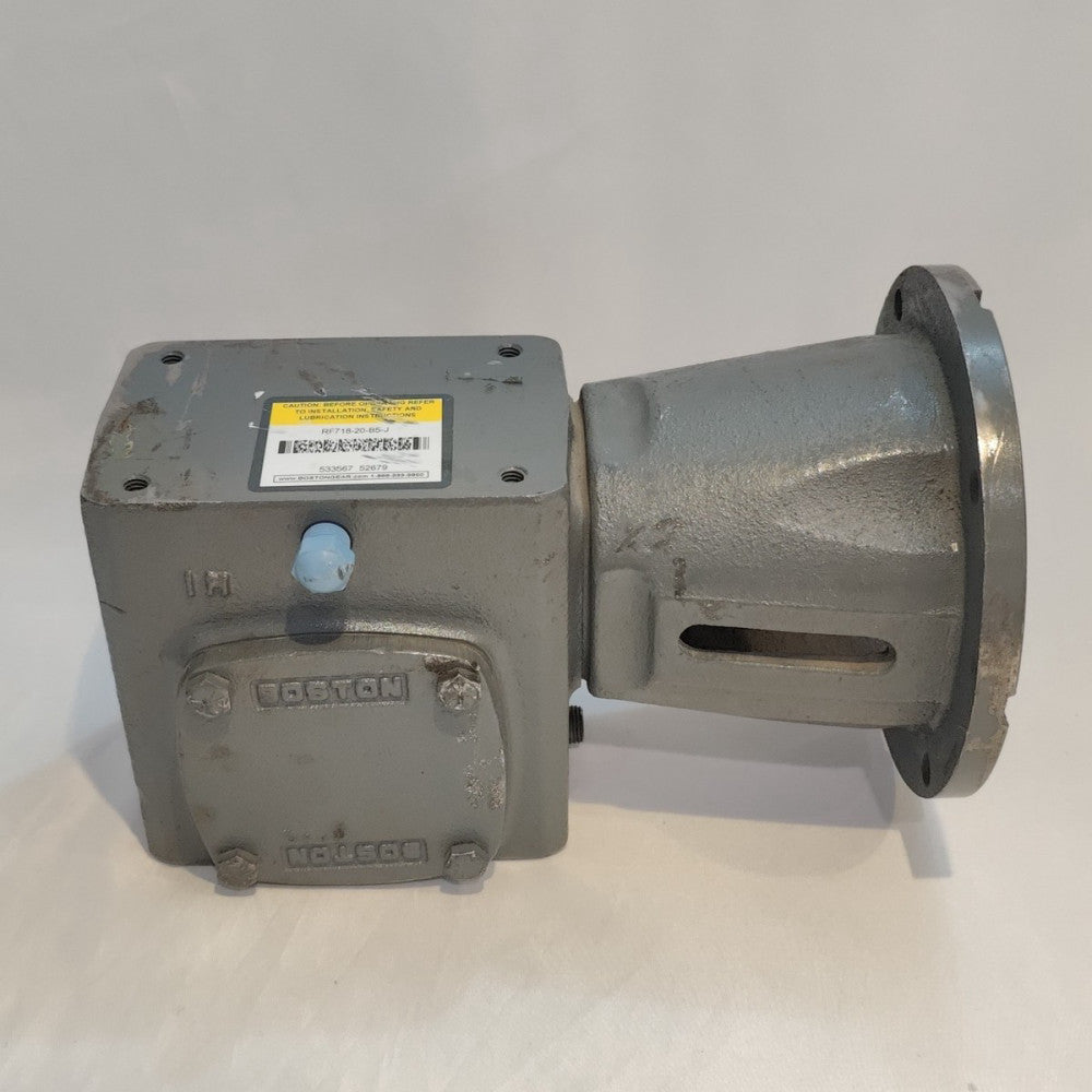 Boston RF718-15-B5-G Gear Reducer Ratio 20:1 Input 0.97hp Output 590Lb