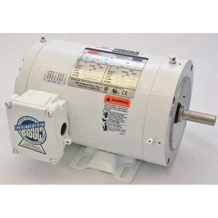 Dayton 1Trz9bg Washdown Motor,3 Ph,Tenv,1 Hp,3520 Rpm