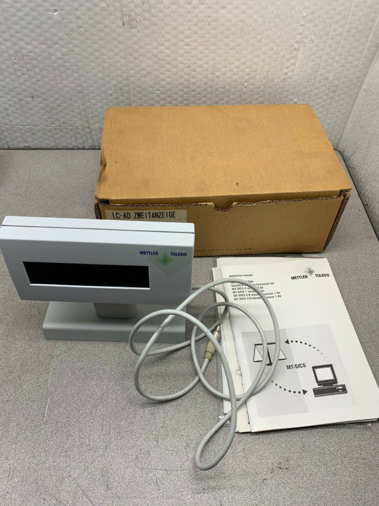 NEW IN BOX METTLER TOLEDO LC-AD ZWEITANZEIGE SCALE INTERFACE FNR 229140