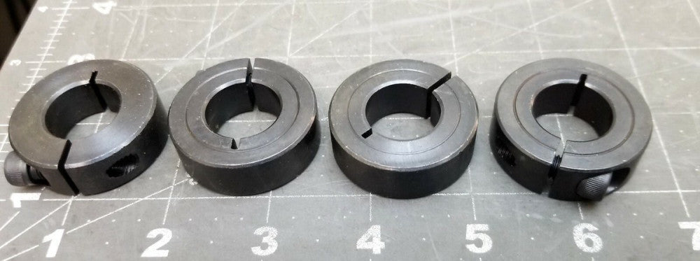 (4) ¾” ID X 1 ½” OD   Black Oxide Clamping Shaft Collar Climax 1C-075 [OFB11]