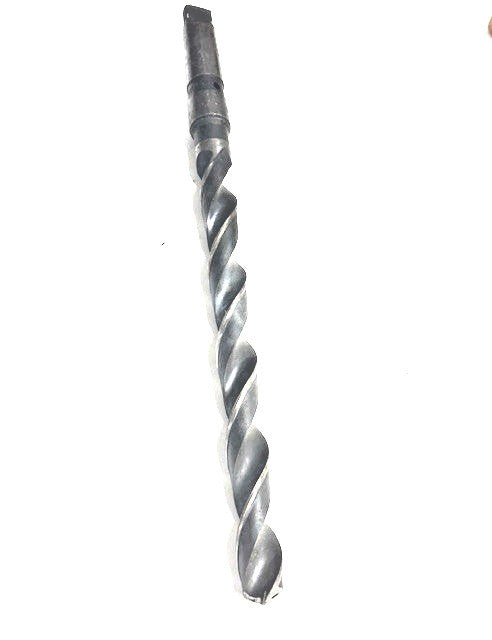 .8125" TAPER SHANK DRILL BIT M991 14.625 2 FLUTE HSS OAL 14-5/8"
