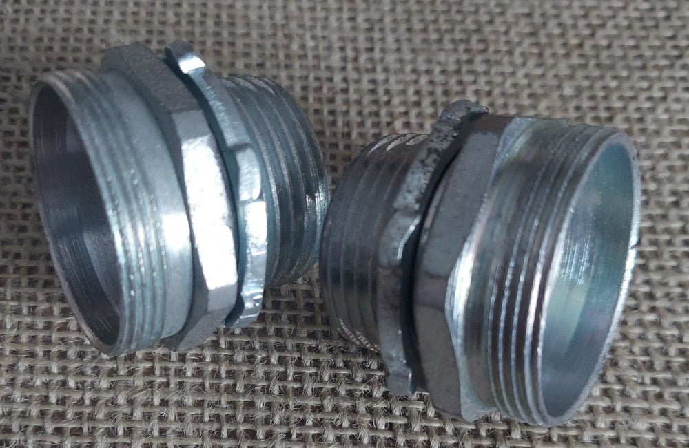 Lot of 2 - ST100 Appleton 1"  Steel Liquid Tight Connector