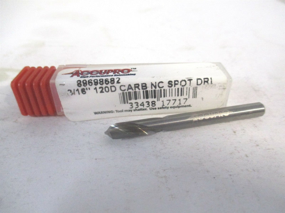 (89698682) 3/4" x 3/16 x 2" OAL 2-Flute High Performance Carbide Spotting Drill 