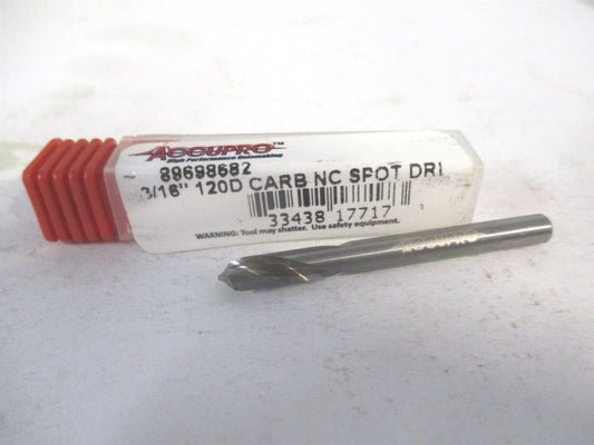(89698682) 3/4" x 3/16 x 2" OAL 2-Flute High Performance Carbide Spotting Drill 
