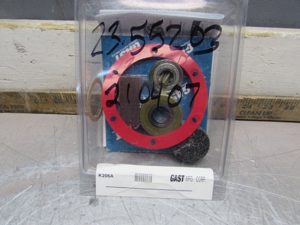 NEW! Gast MFG. Corp,  K206A , AIR MOTOR REPAIR KIT, FS! MAKE OFFER!