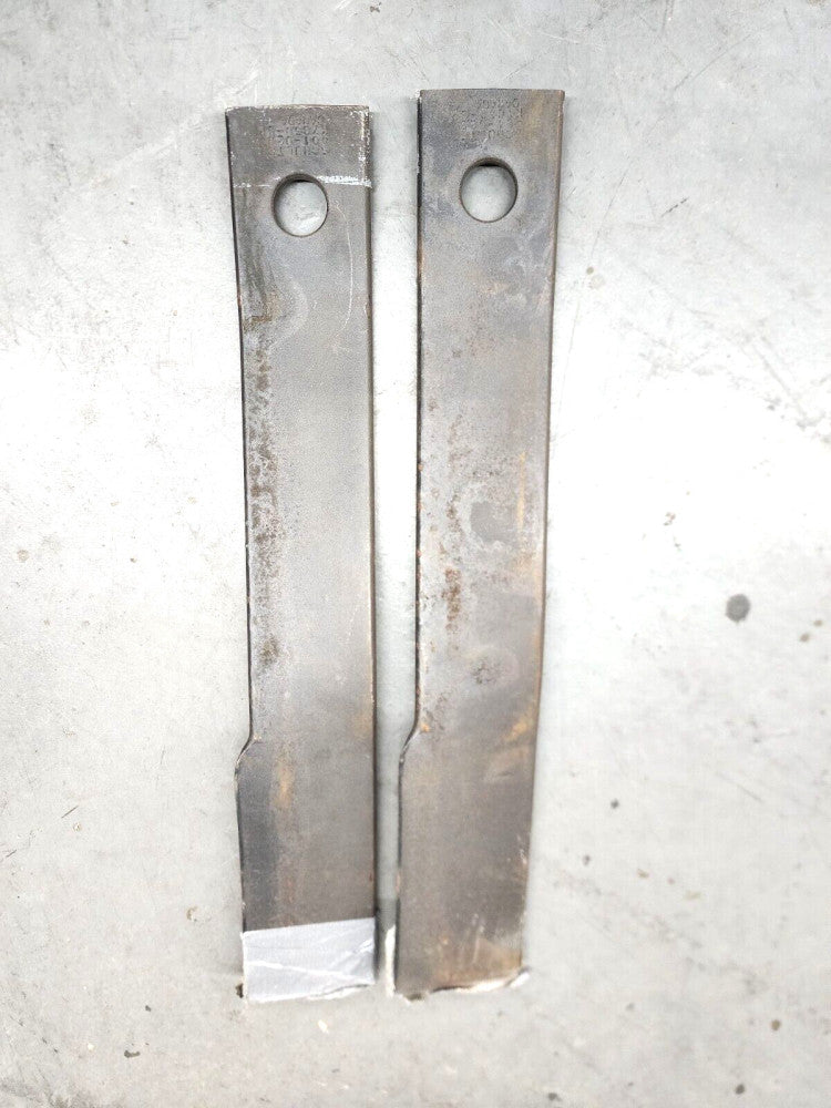 2pcs Schulte Rotary Blade 401-026 4x25x1/2" 1-1/2" Hole