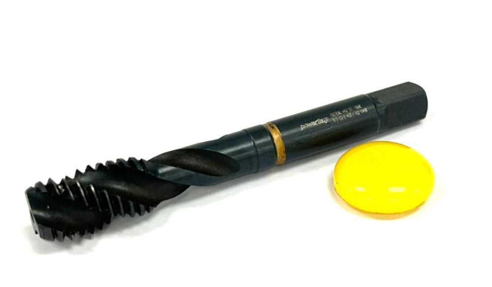 POWERTAP 1/2-13NC SPIRAL TAP HIGH SPEED STEEL OAL 3-3/8"