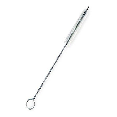 Tough Guy 1Ytc2 Tube And Pipe Brush, 19 In L Handle, 5 In L Brush, White, Wire,