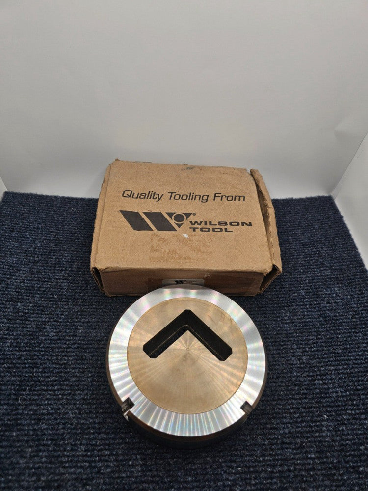 Wilson Tool 5608 Press Punch 3-1/2 THK HP CUSTOM Shape Y Die Clr 0.0120