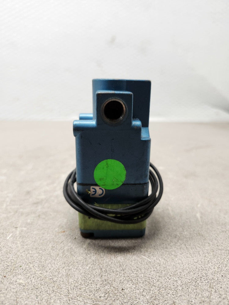 USED MAC Pneumatic Solenoid Valve, 110/120 V, 50/60 HZ, 24 VDC, 15.0 W 224B-111C