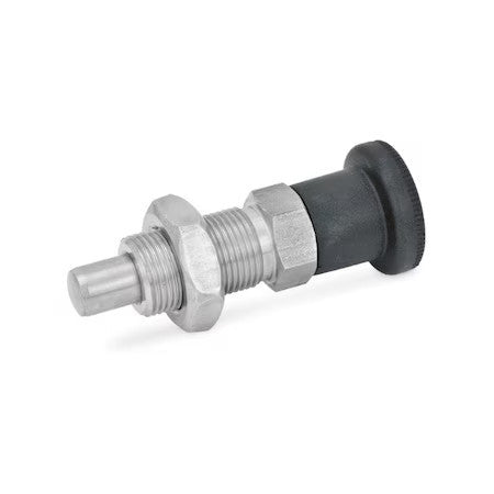 J.W. WINCO 817-5-5-M10X1-BK-NI GN817-5-5-M10X1-BK-NI Indexing Plunger