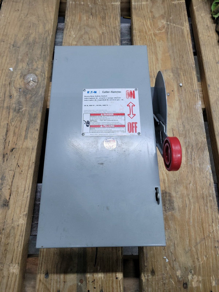 Eaton Cutler-Hammer DH261UGK DH261UGK-00LO Heavy Duty Safety Switch 30A 600VAC