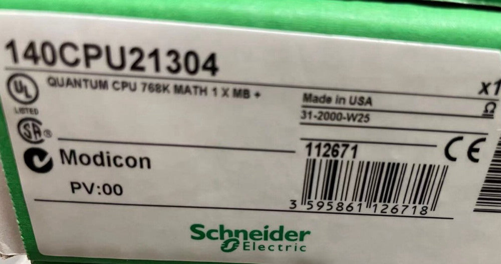 New In Box SCHNEIDER 140CPU21304 Controller Module