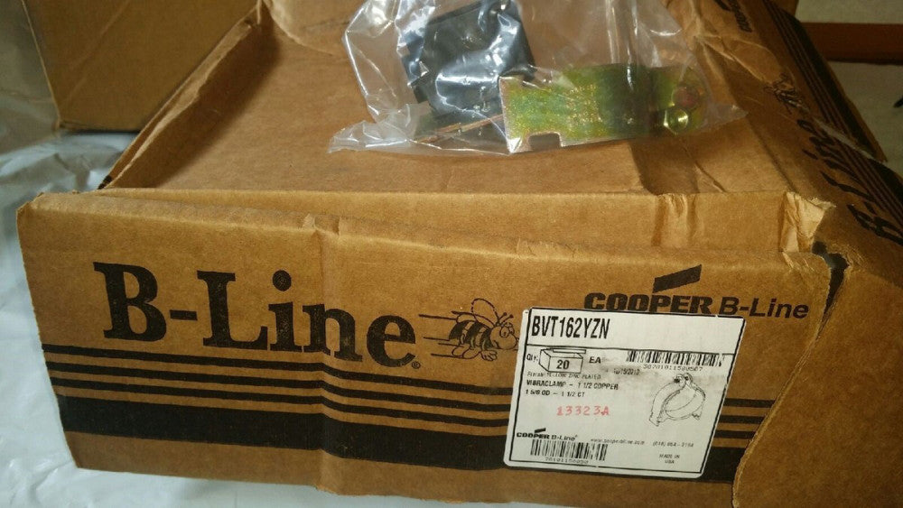 Cooper B-Line B3248-1/2-ZN Square 1-Hole Washer Plate; 1/2-13 Rod Size, 600 CT