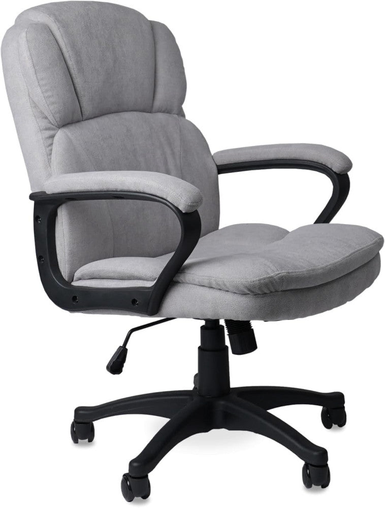 Ergonomic Executive Cloth Office Chair Fabric Desk Chair with Upholstered Swivel