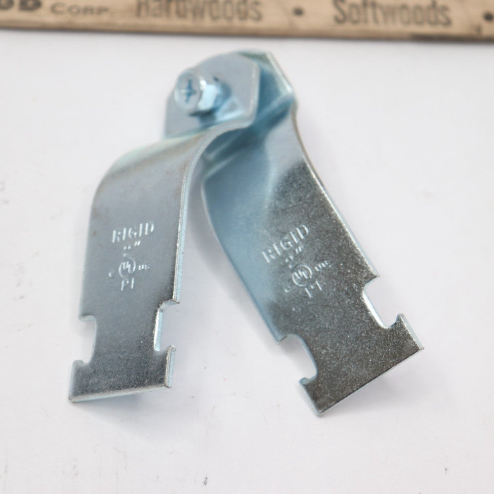 Rigid Multi-Strut Pipe Clamp Electro-Galvanized 2"