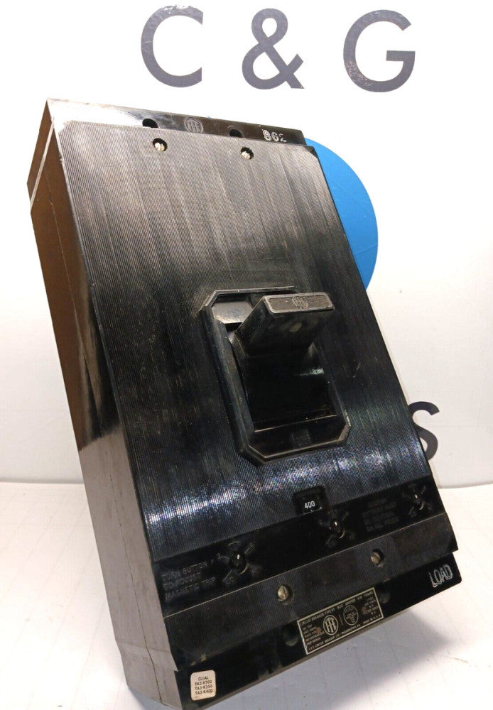 SIEMENS/I-T-E KM3-F800 800 AMP CIRCUIT BREAKER W/400 AMP TRIP 3 POLE 600 VAC