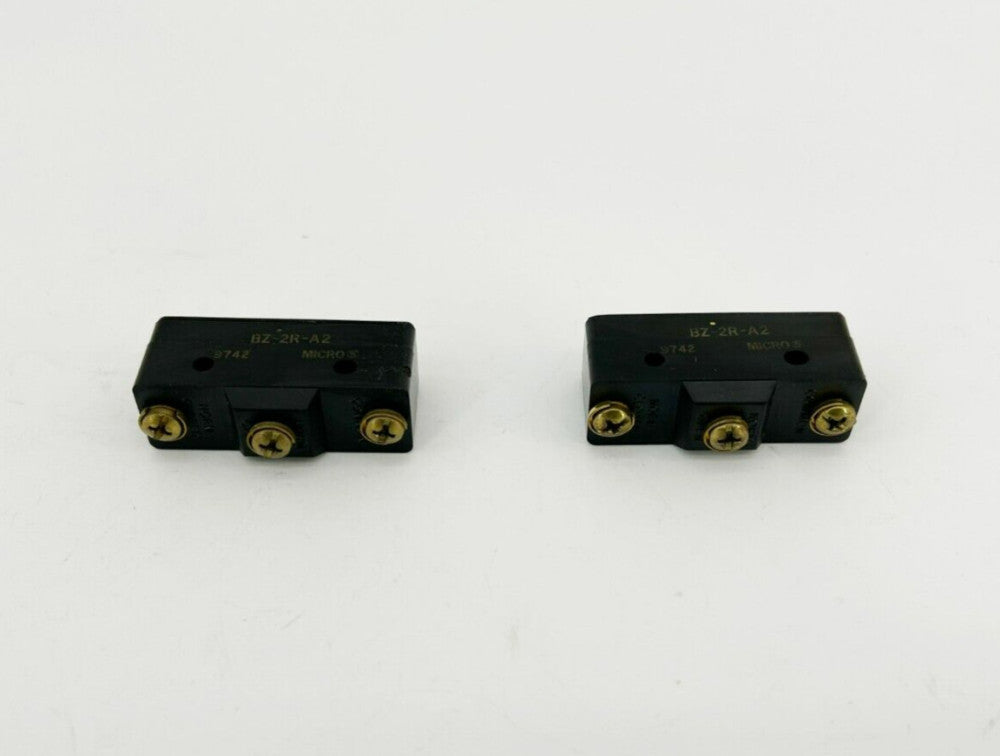 Lot of 2 New Honeywell BZ-2R-A2 Snap-Action Switches
