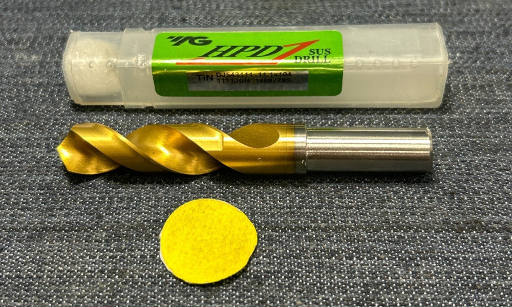 YG-1 HPD SUS 2 FLUTE DRILL BIT  DJ543111  11.1 X 104