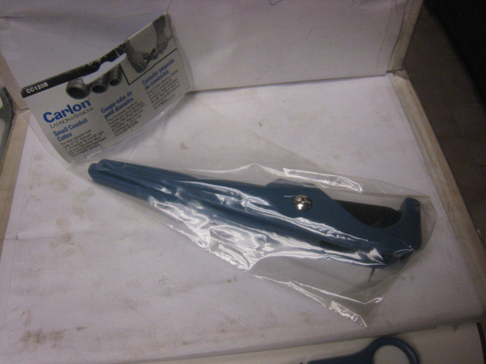 Carlon CC120B CC 120B Small PVC Conduit Cutter  for sch40 & 80 Carflex liquitite
