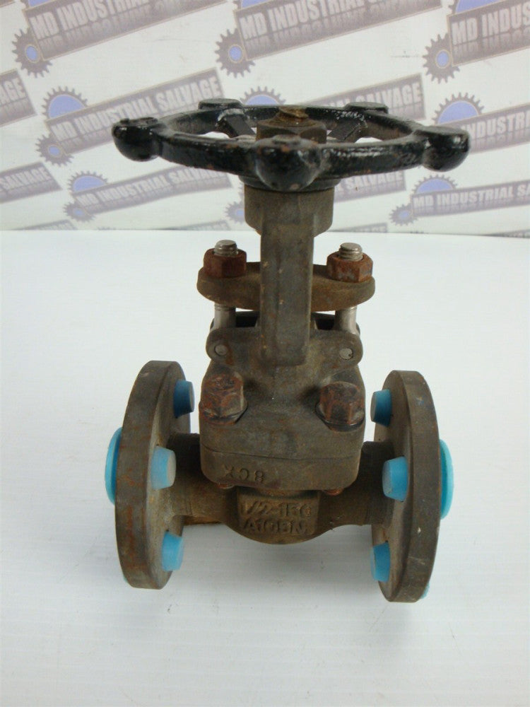 WILLIAM E WILLIAMS 1/2"-150 A105N GATE VALVE - MAX 285 PSI (NEW) F15F-2N