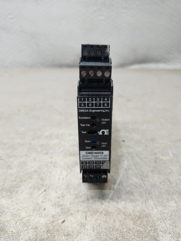 USED OMEGA Strain Gauge to DC Isolated Transmitter DMD4059