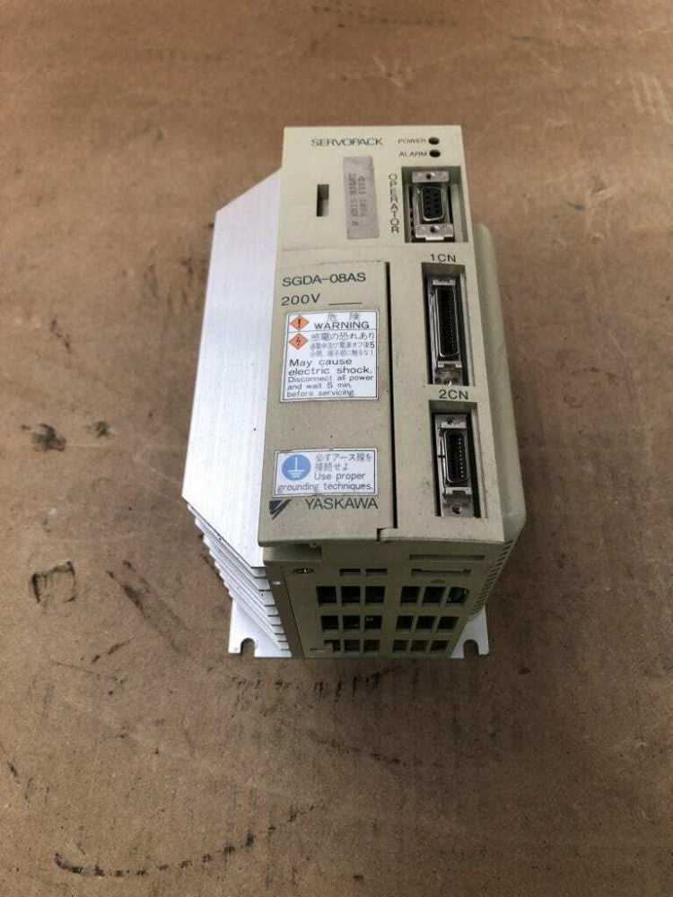 Yaskawa Servopack SGDA-08AS AC Servo Amplifier Drive 200-230V 0-230V 750W 1PH