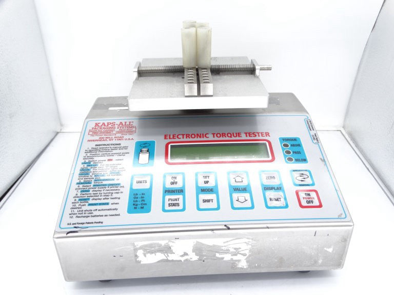 KAPS ALL PACKAGING EB-650A TESTING DEVICE